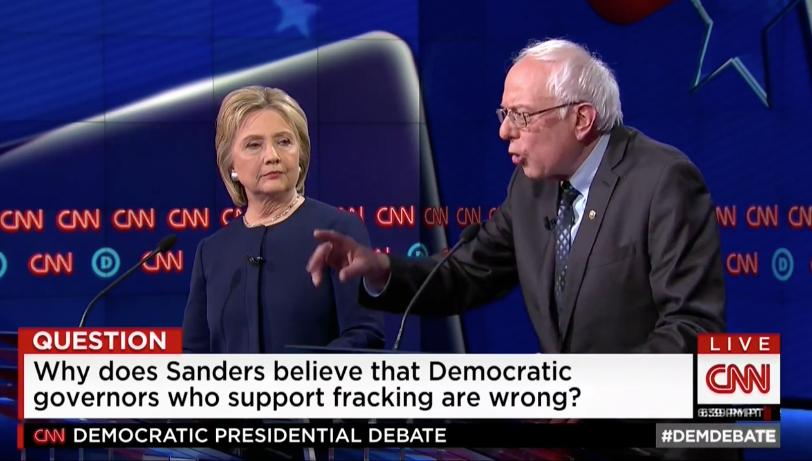 Fracking - Hillary Clinton vs Bernie Sanders