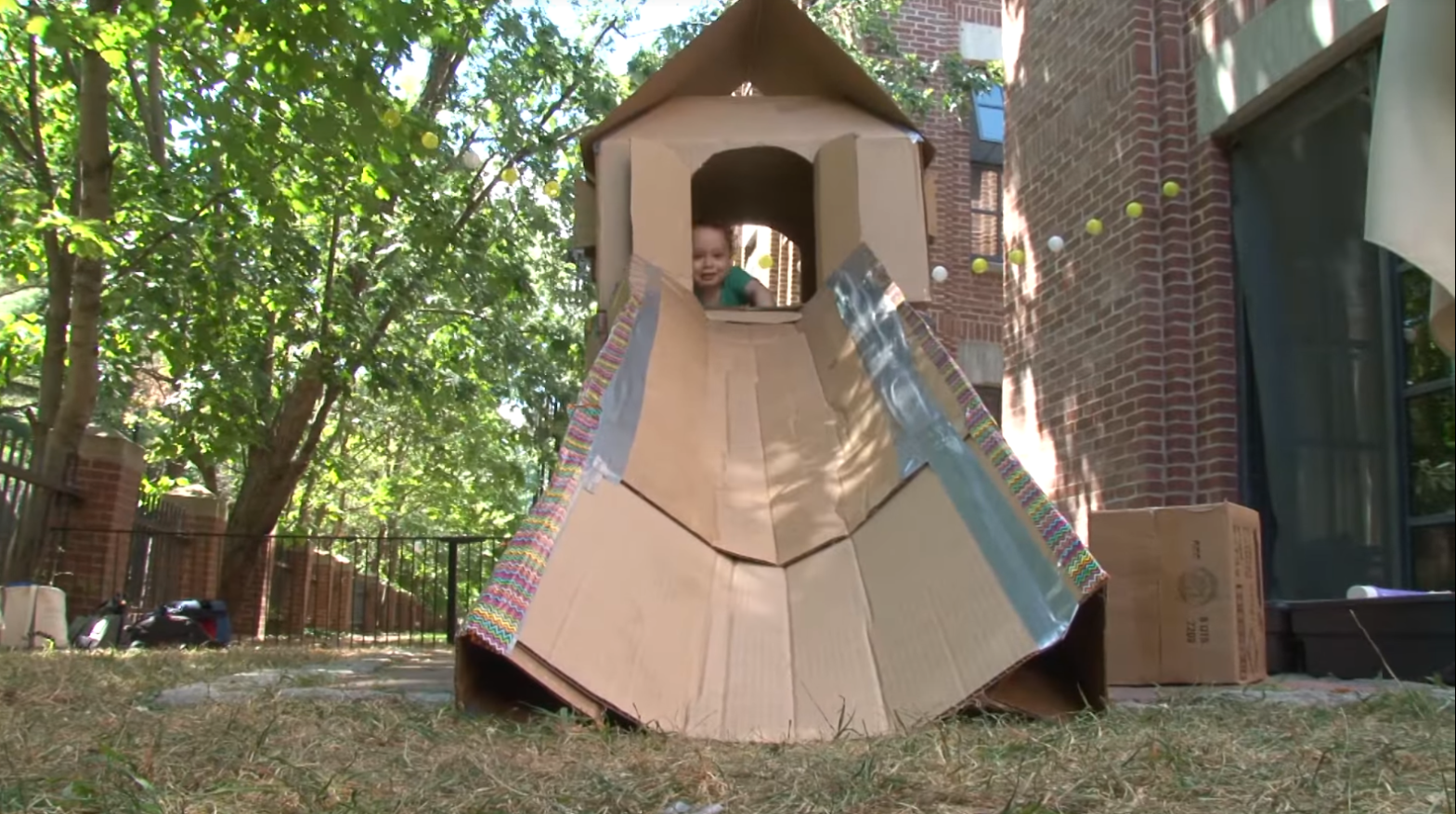 Design Squad Cardboard Playhouse