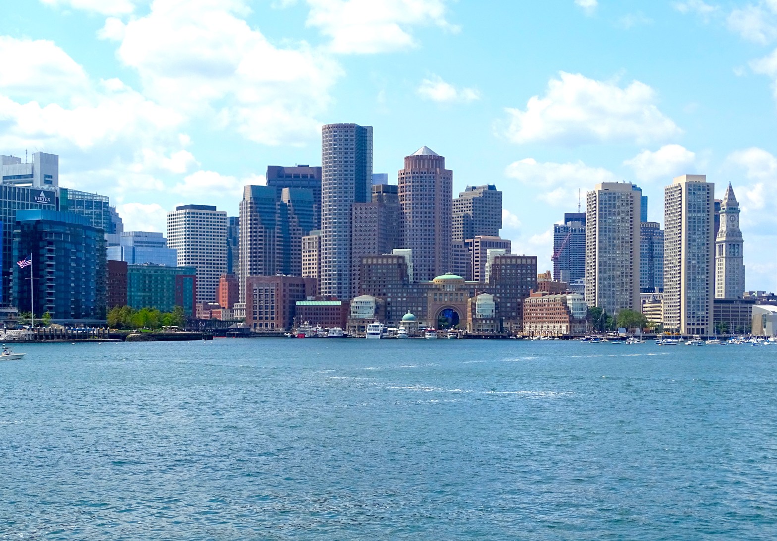 Boston Skyline from Waterfront